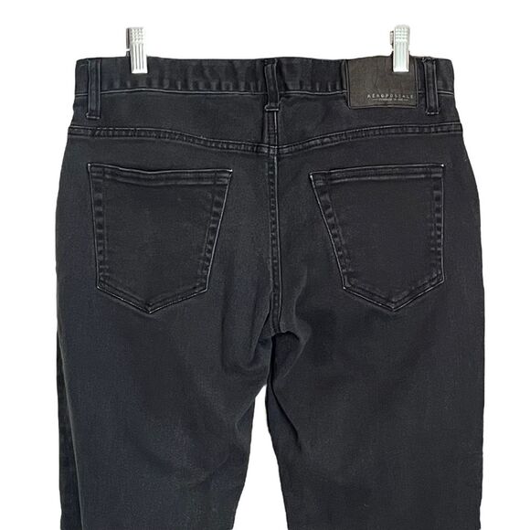 Aeropostale Dark Green Skinny Jeans, size 31/32 - Picture 5 of 13